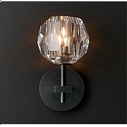 Бра RH Boule de Cristal Single Sconce Black