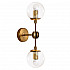 Бра Modo Sconce 2 Globes Gold