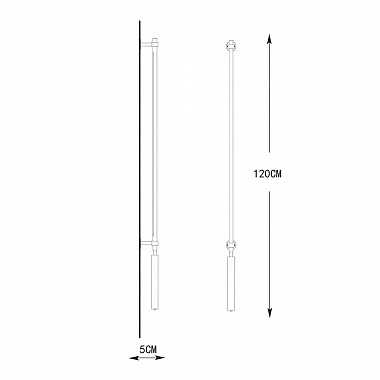 Настенный светильник (Бра) Ustina