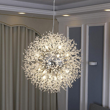 Подвесная люстра ROSALIA D55 Chrome