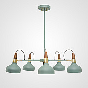 Люстра на штанге OPLAND A 5 lamps Blue