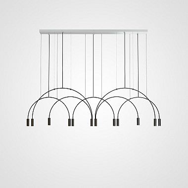 Подвесная люстра Volta Studio Bronze 12