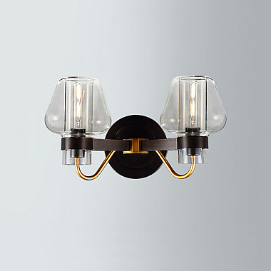 Бра MONTALEMBERT SCONCE BY Studios Черный, Прозрачный