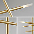 Подвесная люстра TRAVERSE H105 Gold
