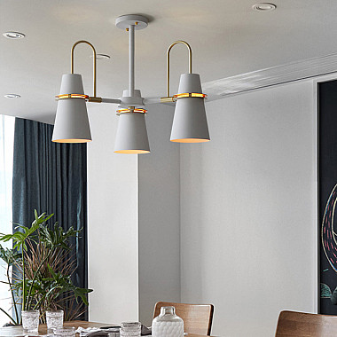 Люстра на штанге REINAR A D57 Blue