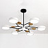Люстра на штанге MEADE 7 lamps White