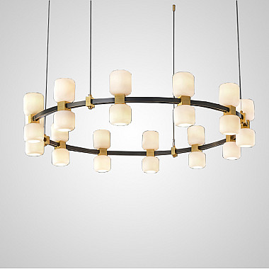 Подвесная люстра WENDEL L24 White