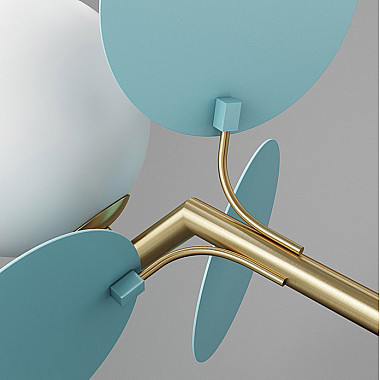 Настенный светильник MATISSE BLUE W