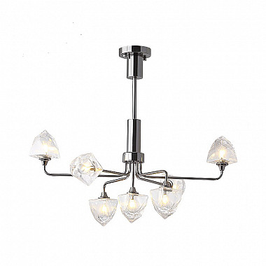 Люстра на штанге ICE 7 lamps Black