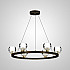 Подвесная люстра ILIANA CH D60 Brass Black