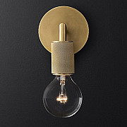 Бра RH Utilitaire Single Sconce Brass