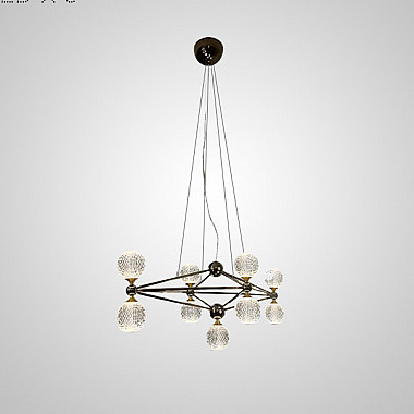 Подвесная люстра TRENTON L17 Black