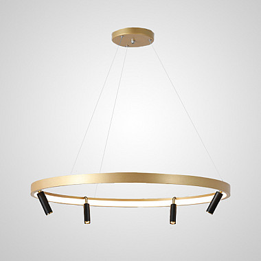 Подвесная люстра RAPID CH D100 Black Brass
