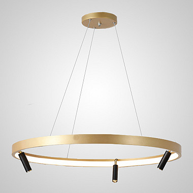 Подвесная люстра RAPID CH D100 Black Brass