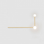 Настенный светильник LINES 2 золото