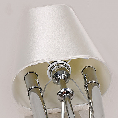 Настенный светильник Crystal Light Brunilde Ipe Cavalli H72 Silver/Gray