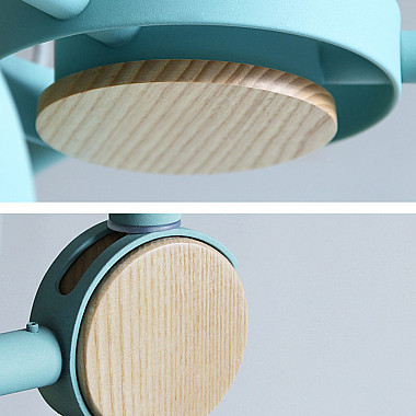 Потолочная люстр на штанге ROLLA 6 Gray