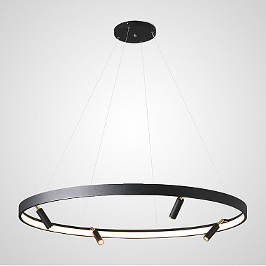 Подвесная люстра RAPID CH D100 Black Brass