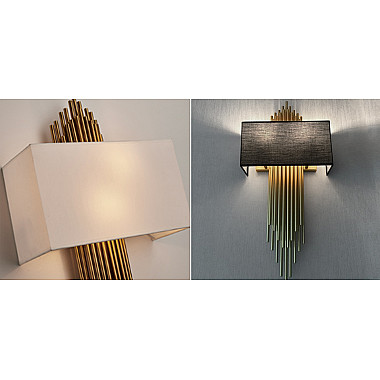 Бра Sohne CG 90-0009 FIORE Black H75 W32