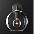 Бра RH Utilitaire Globe Shade Single Sconce Black