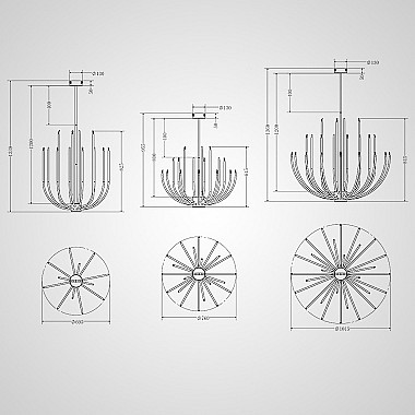 Подвесная люстра PIRA 28