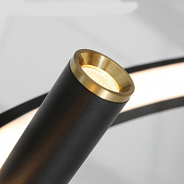 Подвесная люстра RAPID CH D100 Black Brass