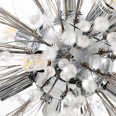 Подвесная люстра ROSALIA D60 Chrome