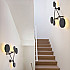 Бра Iride Bernhardt dots 140 cm Black