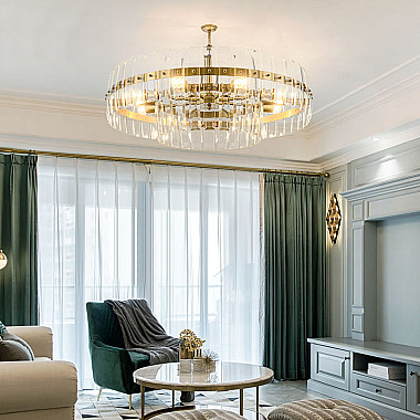 Подвесная люстра MILLENIUM D80 Brass