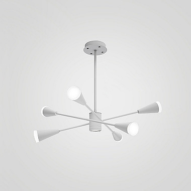 Подвесная люстра MILTON 6 Белый