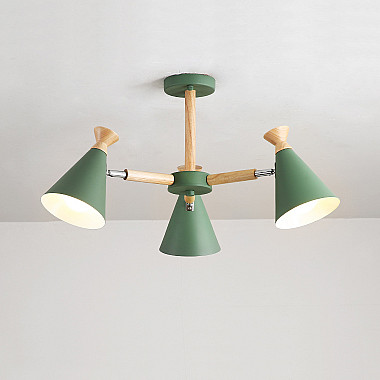 Люстра на штанге OLA D60,5 Green