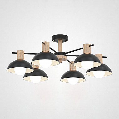 Люстра на штанге DOS D68 Black