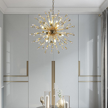 Подвесная люстра SPARKS Серебро