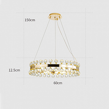 Подвесная люстра LUCERA 8 D60