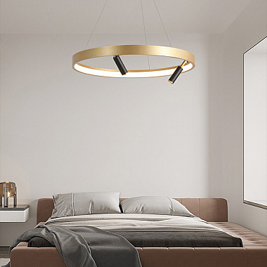 Подвесная люстра RAPID CH D100 Black Brass
