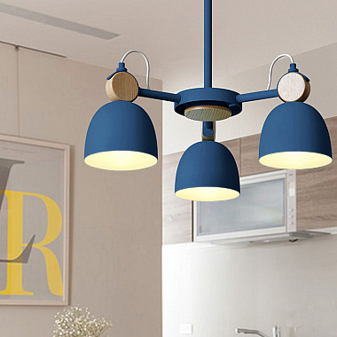 Потолочная люстр на штанге ROLLA 6 Gray