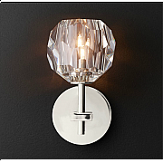 Бра RH Boule de Cristal Single Sconce Chrome