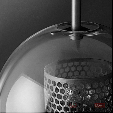 Настенный светильник CATCH WALL ball D55 steel