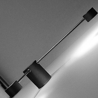 Бра Via Pin Wall L29,5 Black