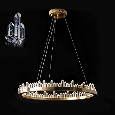 Подвесная люстра QUARTZ LUX C D60