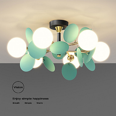 Люстра на штанге MATISSE BLUE D55