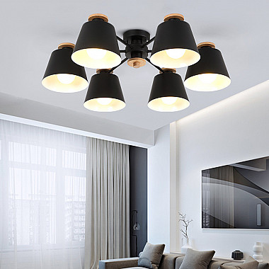 Люстра на штанге SCAD D88 White