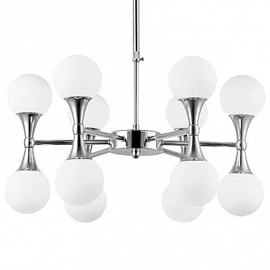 Люстра Ball Valley Chandelier Chromium 12