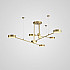 Подвесная люстра TECHNUM LED GOLD