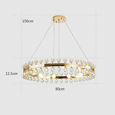 Подвесная люстра LUCERA 10 D80