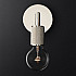 Бра RH Utilitaire Single Sconce Silver