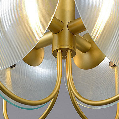 Подвесная люстра REFLEX-B Черный, Прозрачный