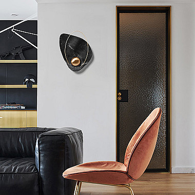 Настенный светильник CLAM Белый мрамор