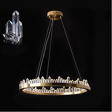 Подвесная люстра QUARTZ LUX C D80