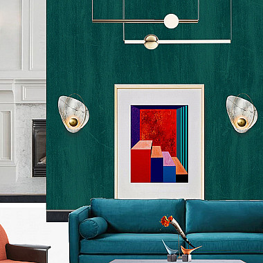 Настенный светильник CLAM Белый мрамор